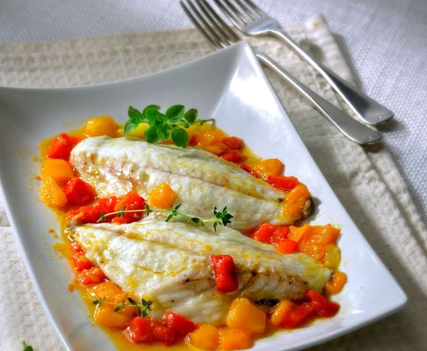 Filetto di orata con peperoni Protein