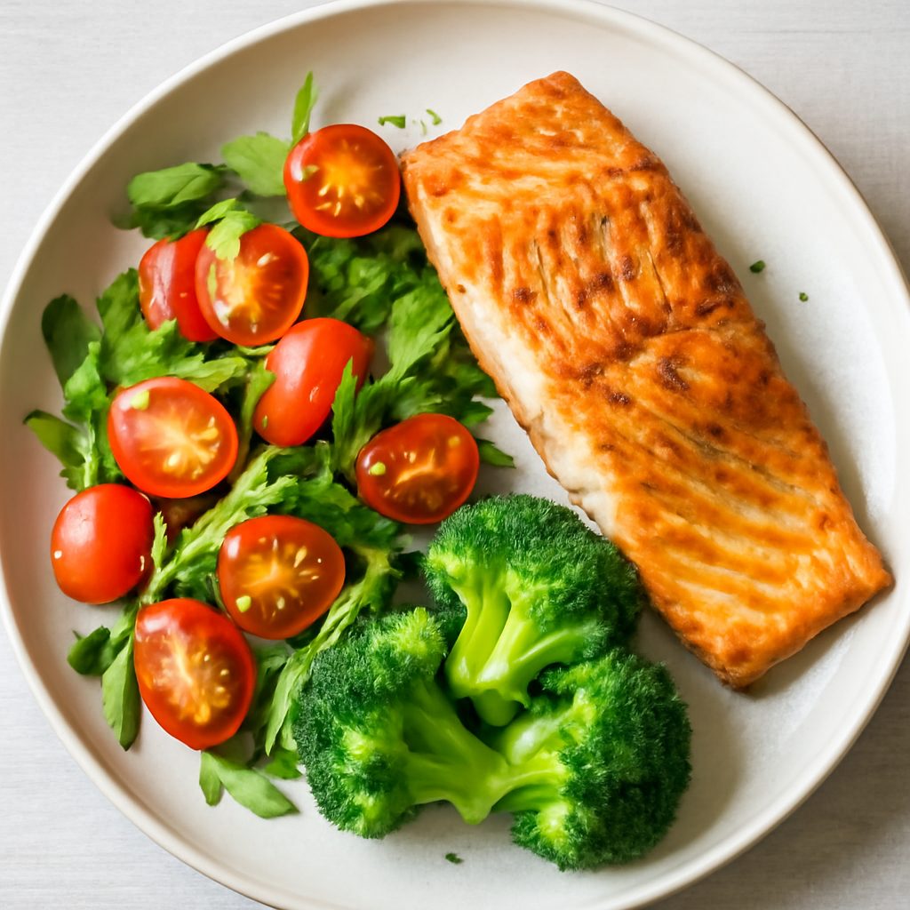 Filetto di salmone con salsa bernese
