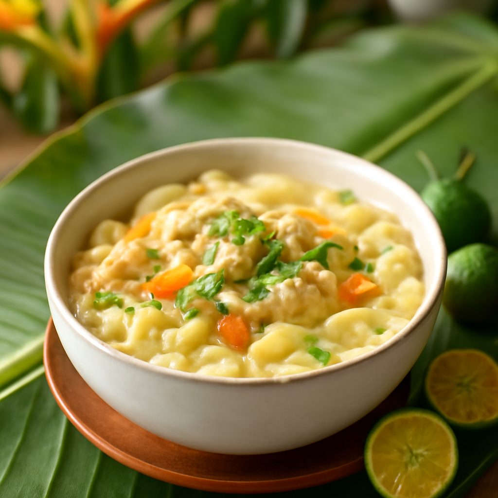 Filipino Chicken Sopas Light Low-Carb