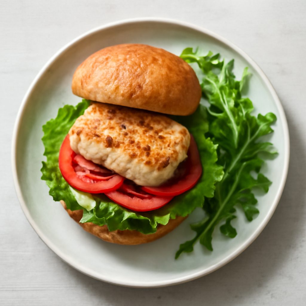 Fish Burger Proteico Low-Carb