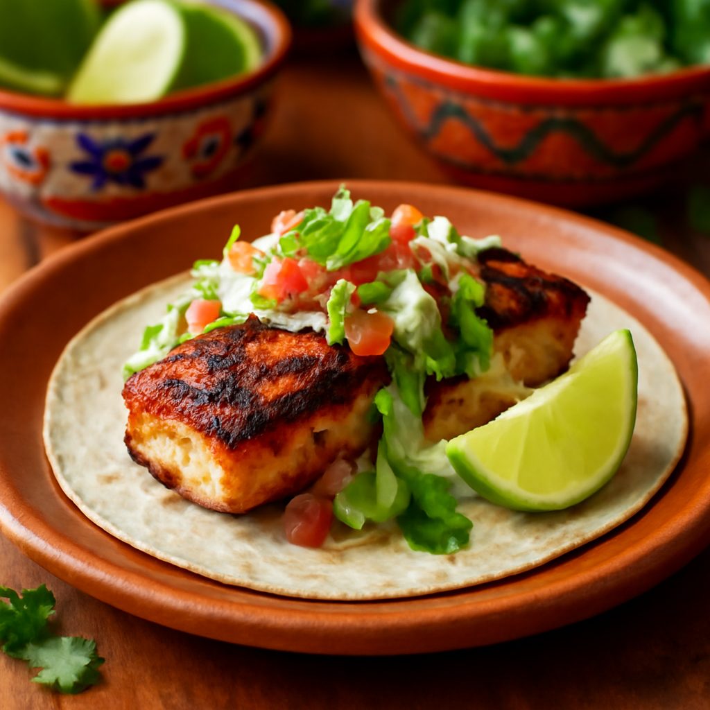 Fish Taco Blackened - Versione Monoporzione