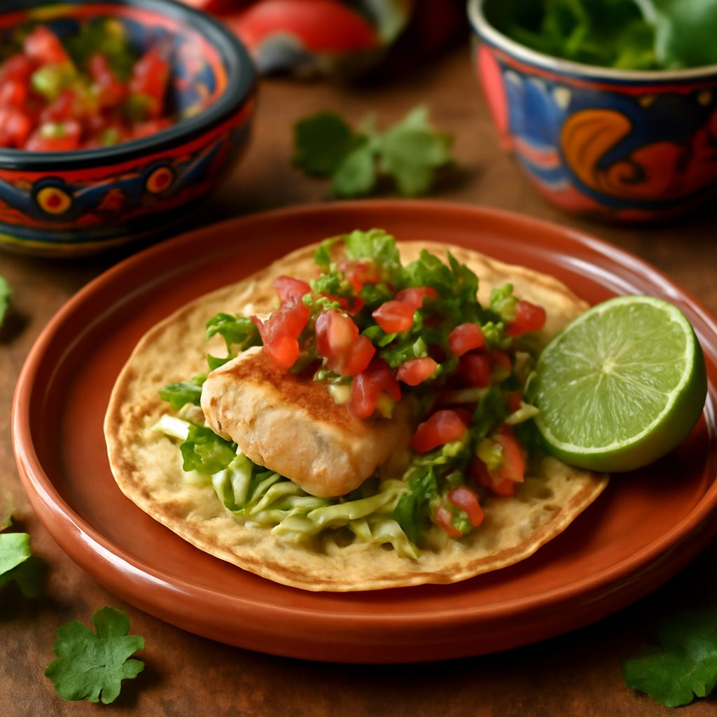 Fish Tacos Messicani con Coleslaw Piccante