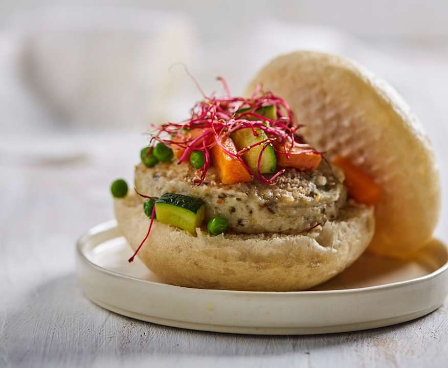 Fishburger con verdurine Protein