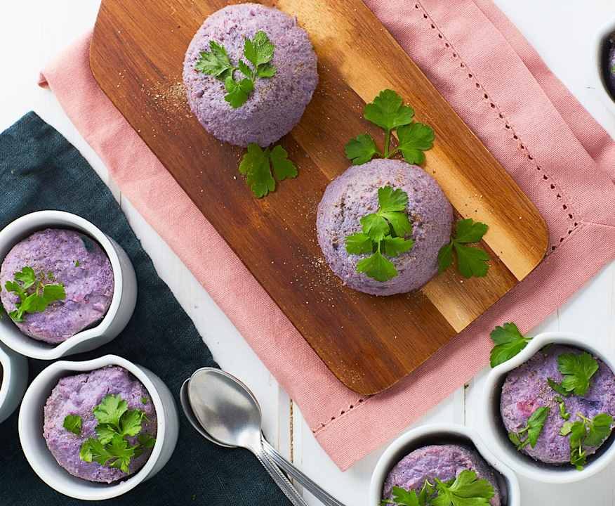 Flan al cavolo viola Low Fat