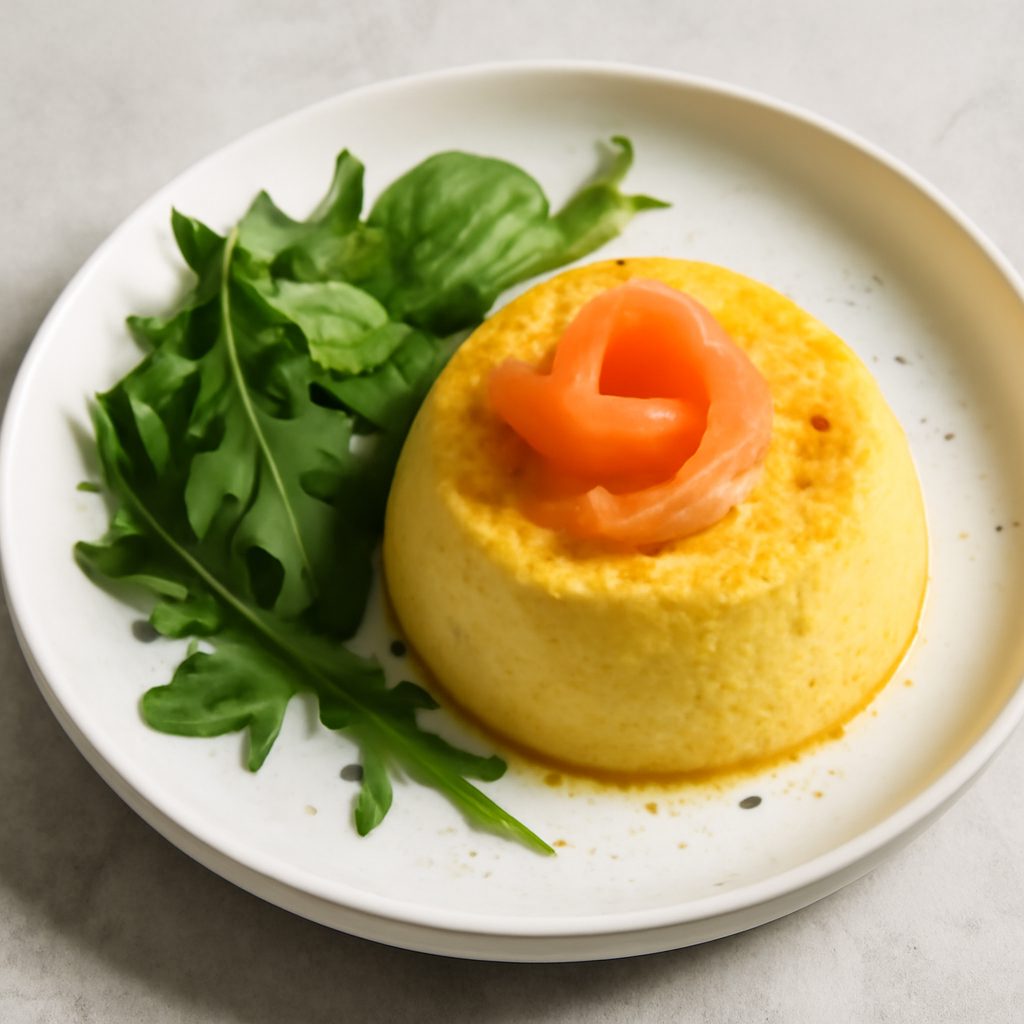 Flan al Salmone Affumicato
