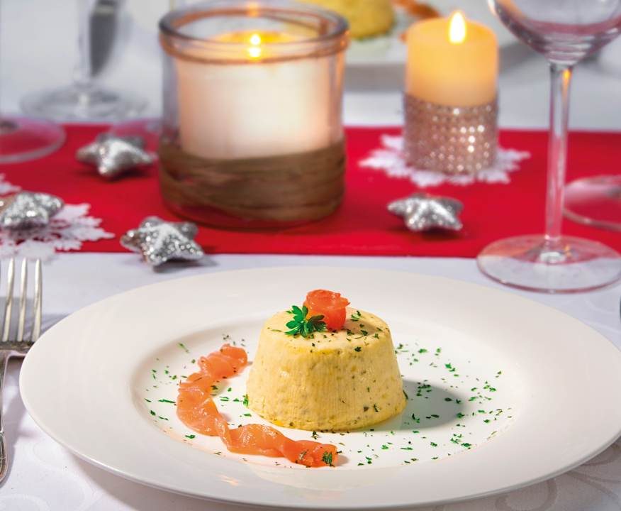 Flan al salmone affumicato Protein