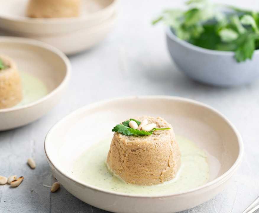 Flan al topinambur Low Fat