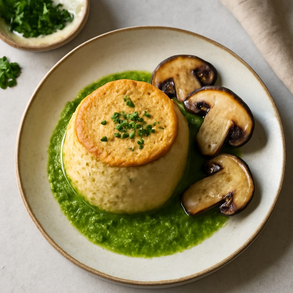 Flan di Funghi Porcini