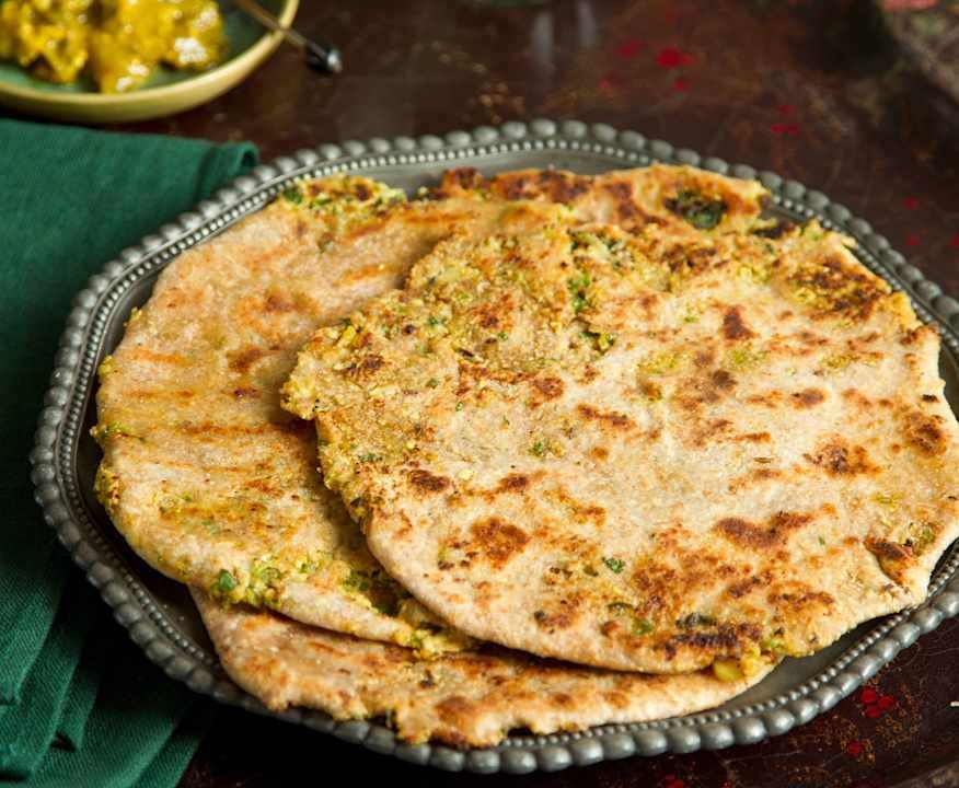 Focacce ripiene al cavolfiore (Parathas) Protein