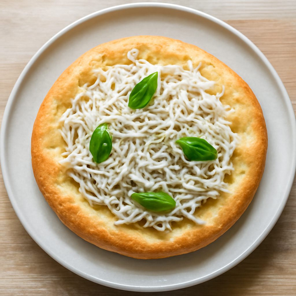 Focaccia ai cicinielli proteica low-carb