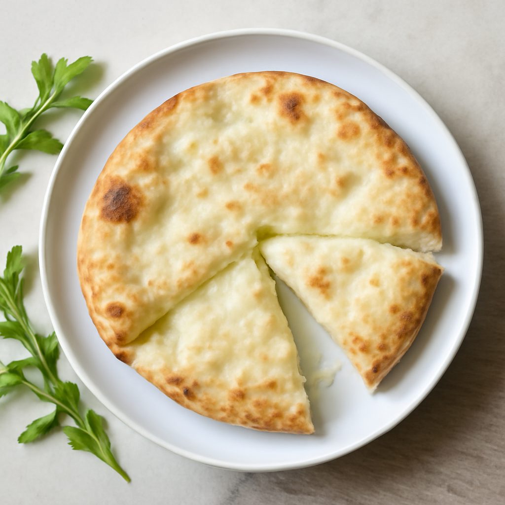 Focaccia al formaggio proteica low-carb