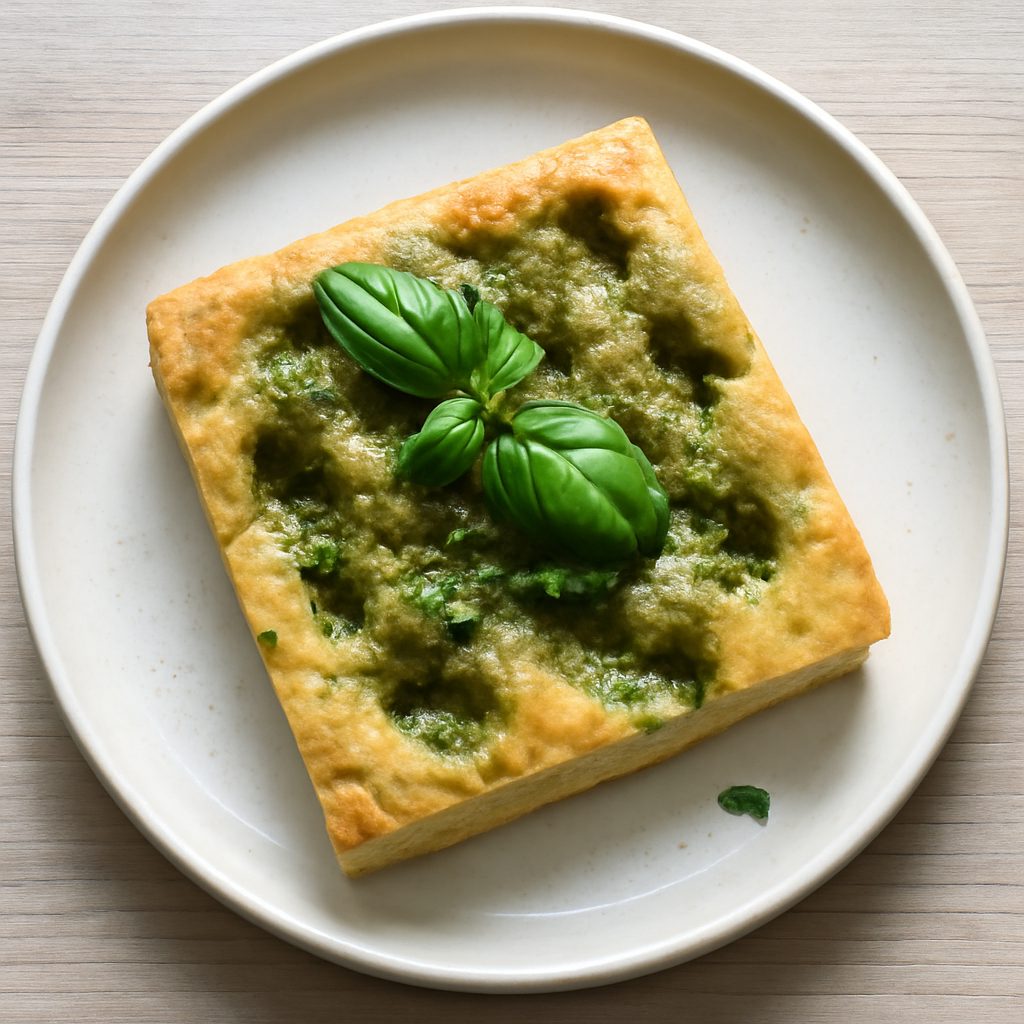 Focaccia al Pesto