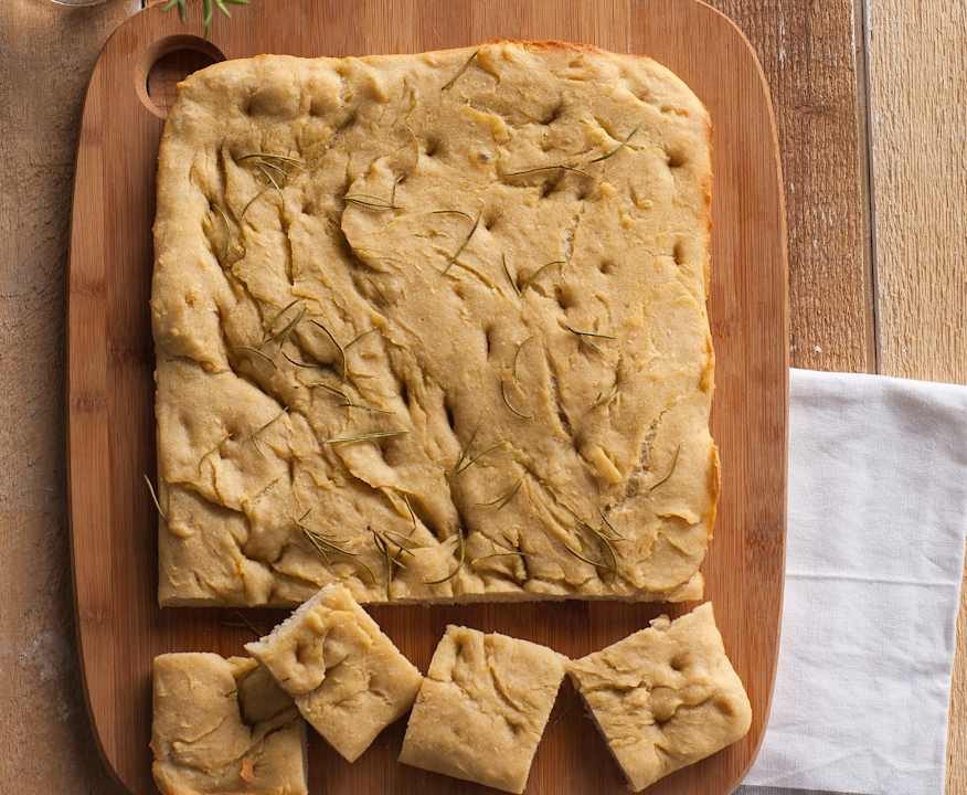 Focaccia al rosmarino con farina di quinoa Protein