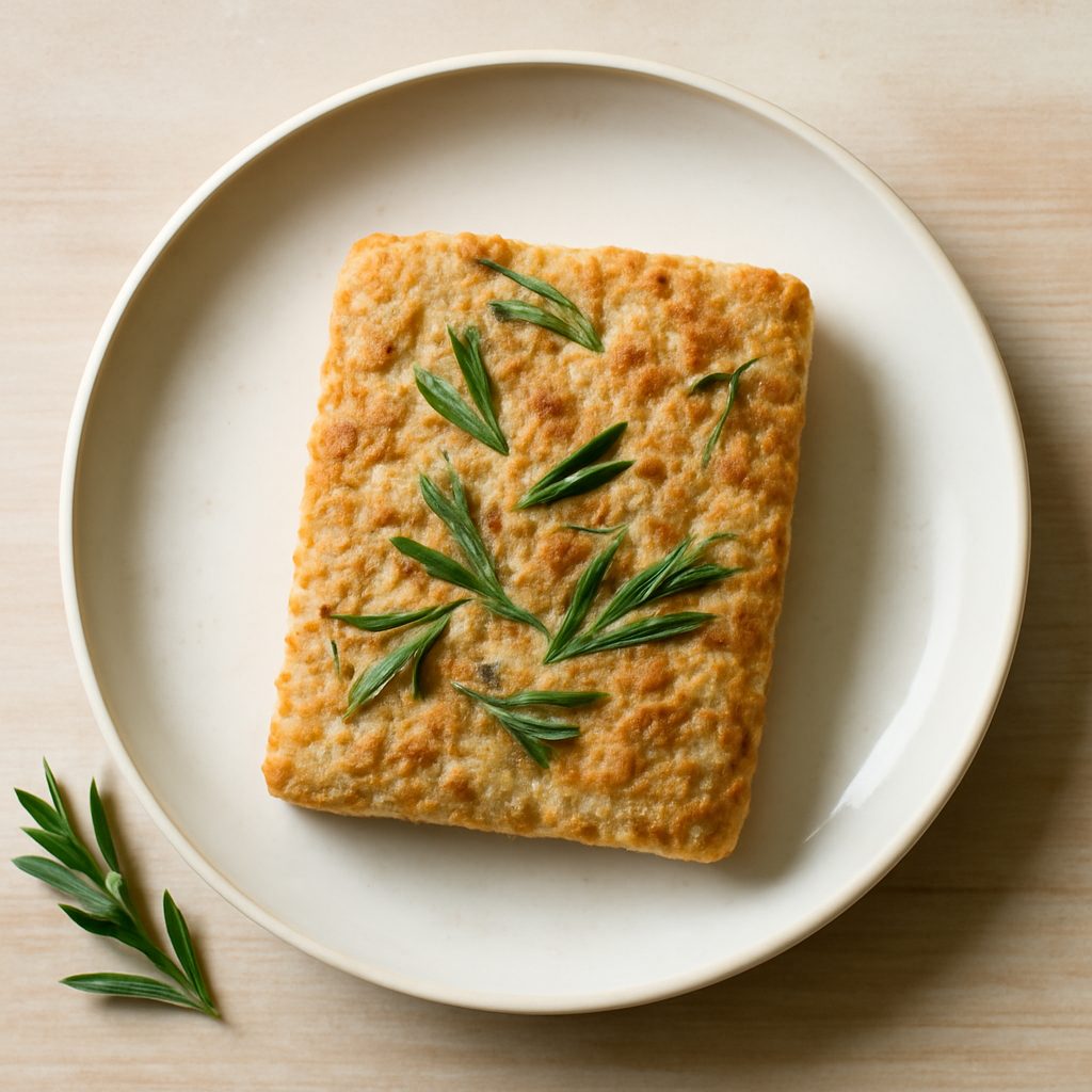 Focaccia al rosmarino proteica low-carb