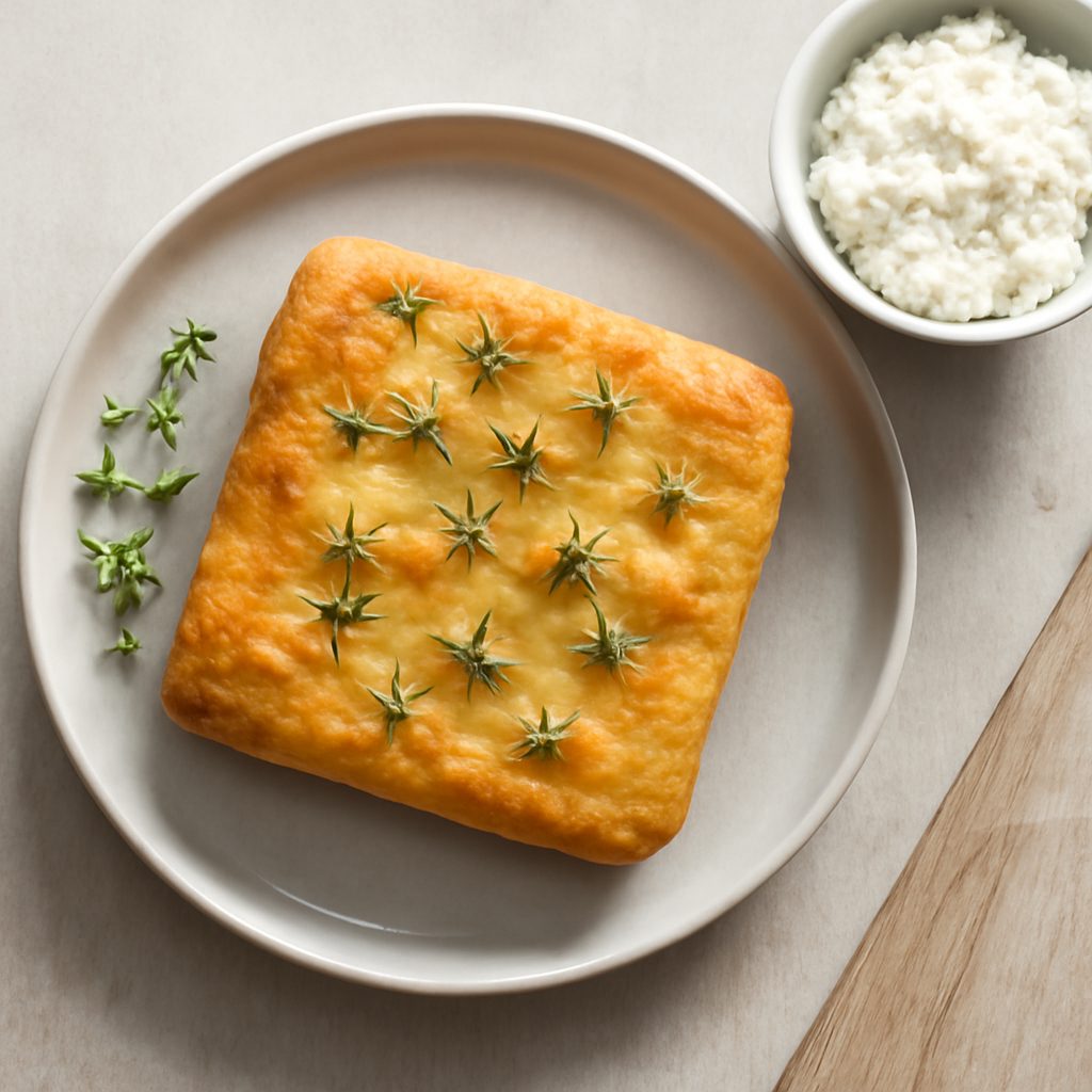 Focaccia al Timo Proteica Low-Carb
