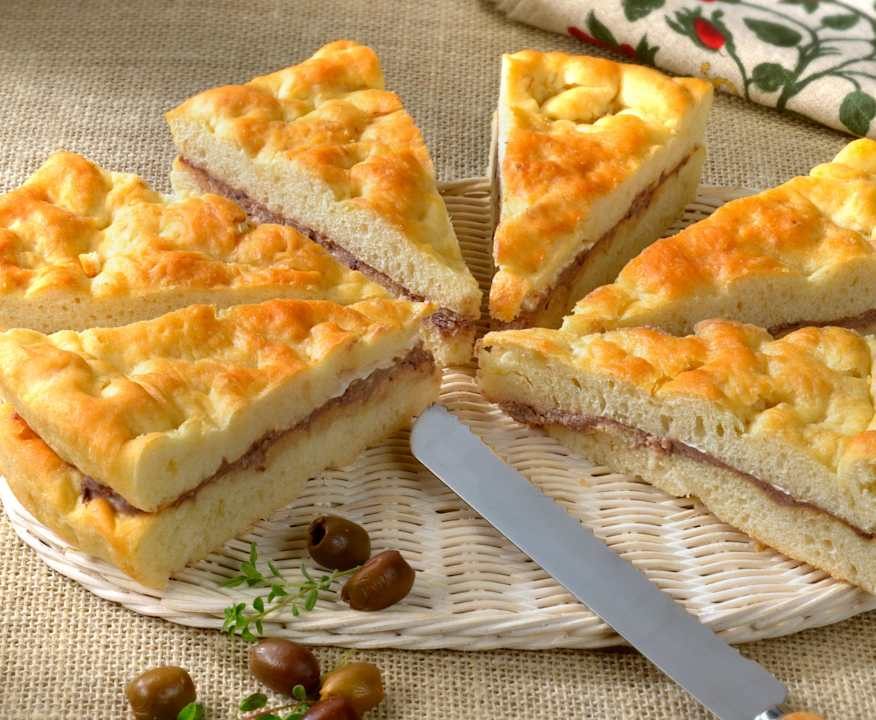Focaccia alla crema di formaggi Low Fat