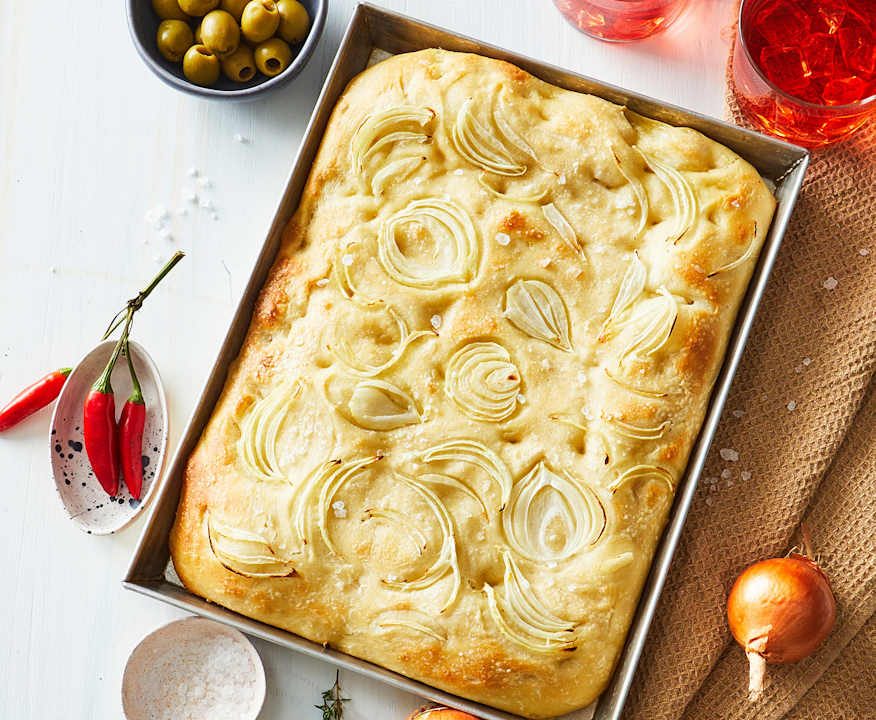 Focaccia alle cipolle Low Fat