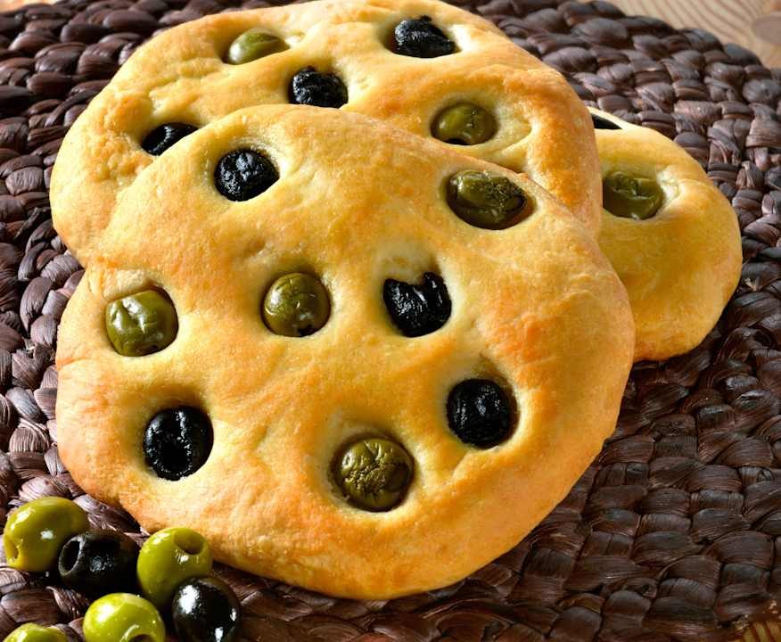 Focaccia alle olive Low Fat