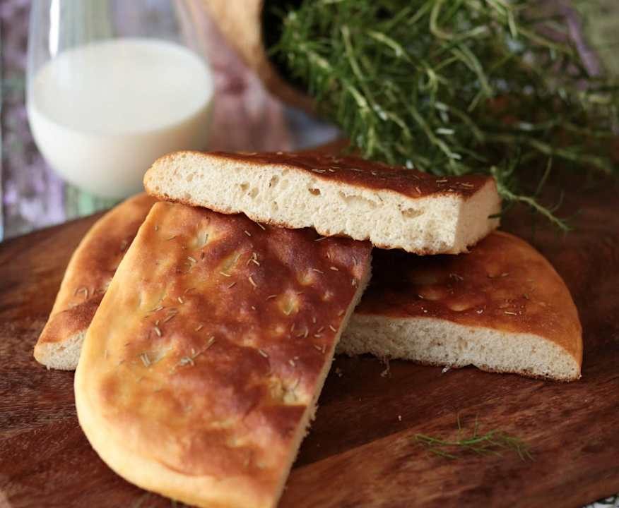 Focaccia con i fiocchi (di Erica Liverani) Low Fat