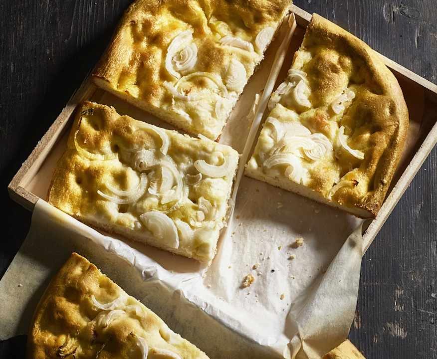 Focaccia con le cipolle TM6 Protein