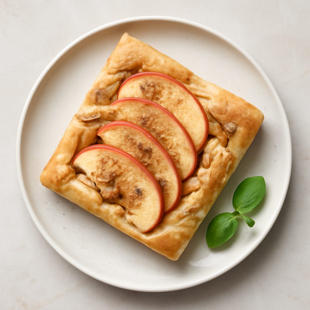 Focaccia dolce alle mele proteica low-carb