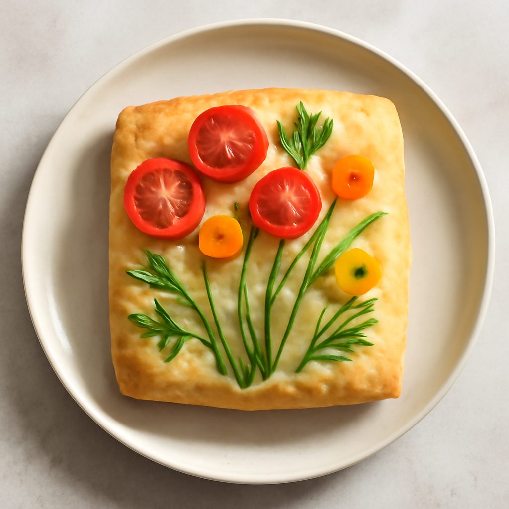 Focaccia Floreale