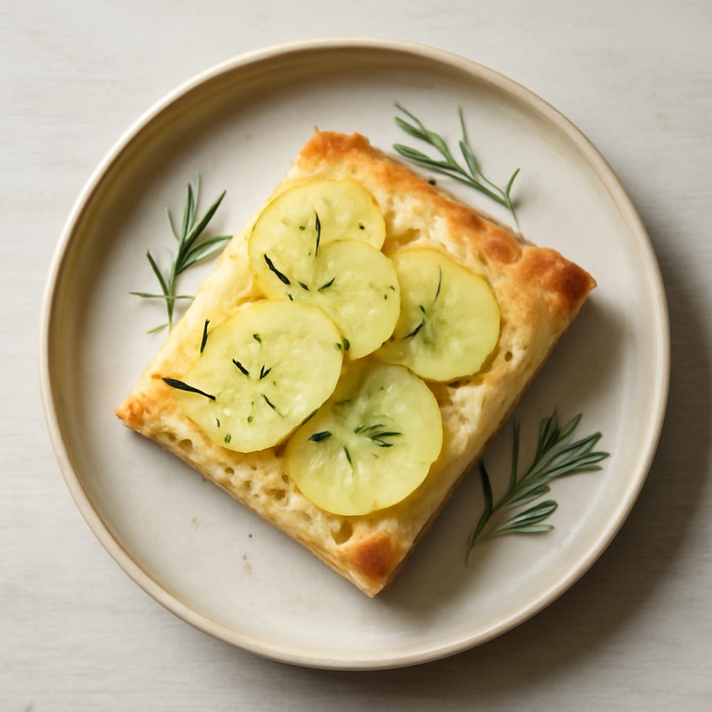Focaccia Patate e Rosmarino Proteica Low-Carb