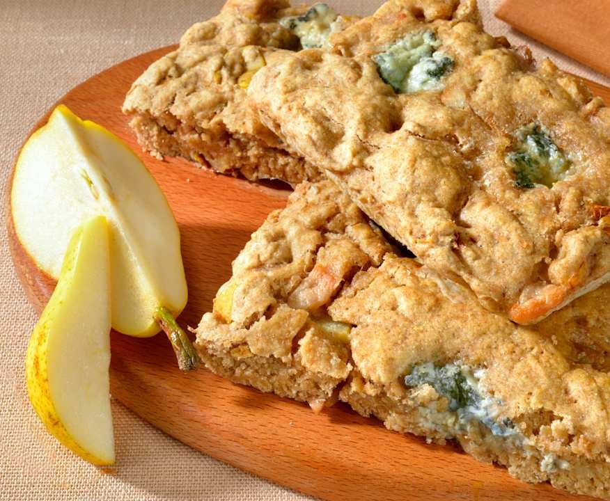 Focaccia pere e gorgonzola Protein