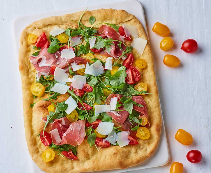 Focaccia primavera Low Carb