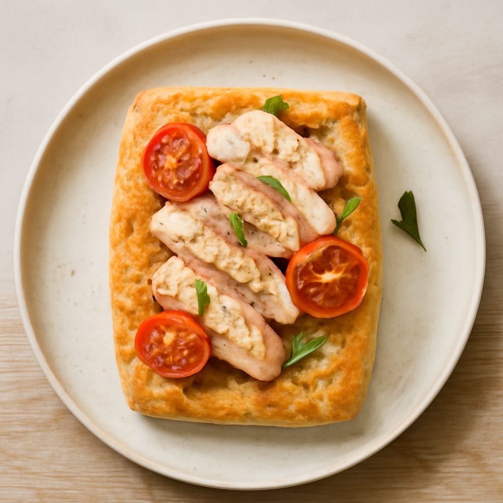 Focaccia Proteica al Rosmarino Low-Carb