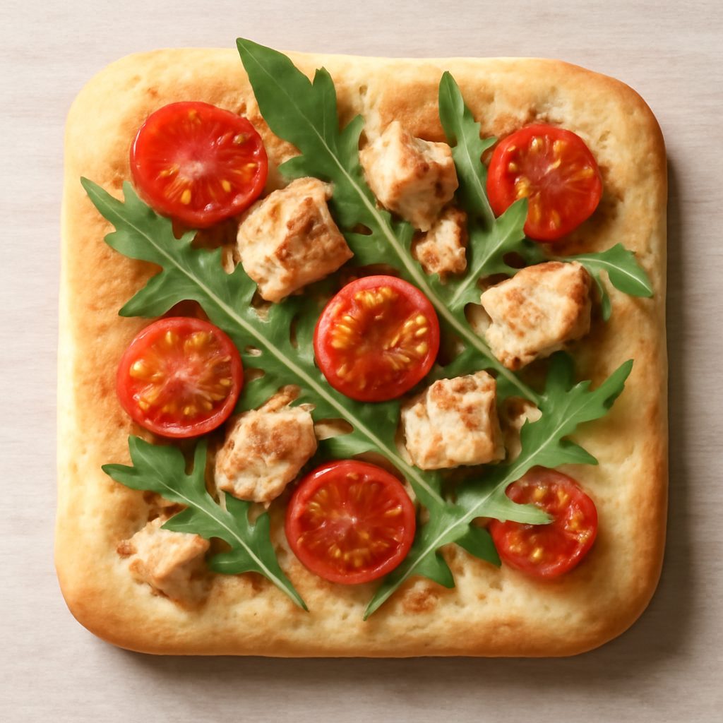 Focaccia proteica al timo e limone - Low Carb Fit