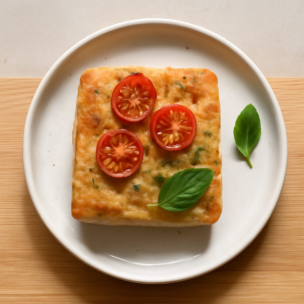Focaccia al Latte di Mandorla