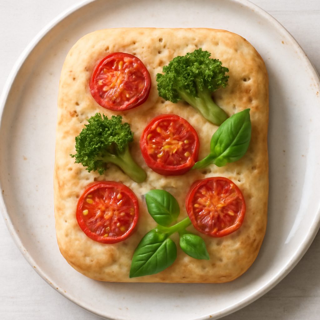 Focaccia all'olio extravergine