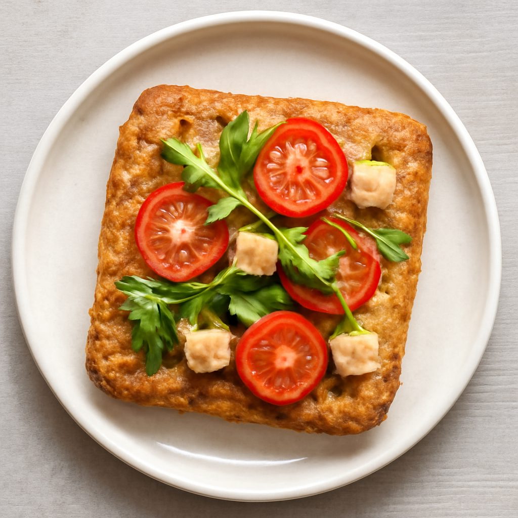Focaccia con Crema di Avocado