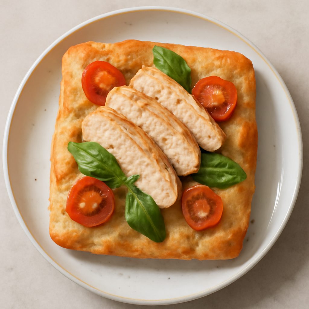 Focaccia con Salame e Fichi