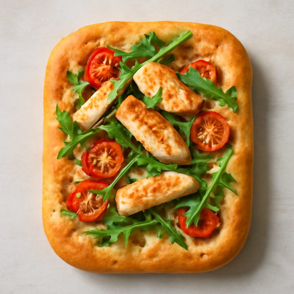 Focaccia Proteica Low-Carb Monoporzione (Ricetta Fit di Erica Liverani)
