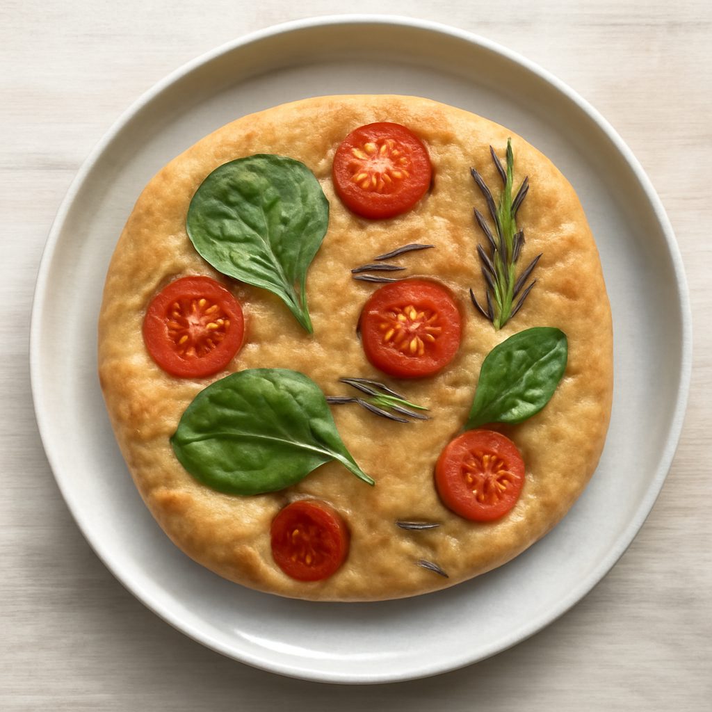 Focaccia stracchino e squacquerone