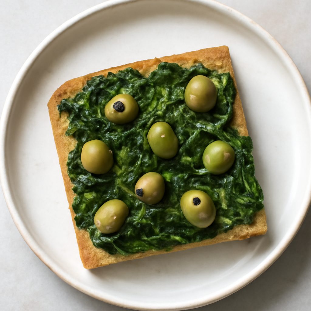Focaccia Spinaci e Olive