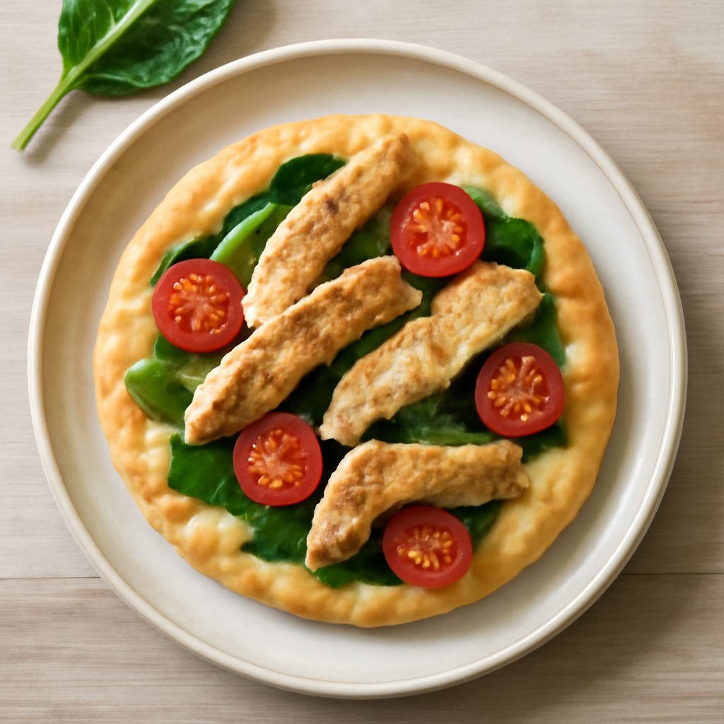 Focaccina proteica ai carciofi croccanti - Low Carb