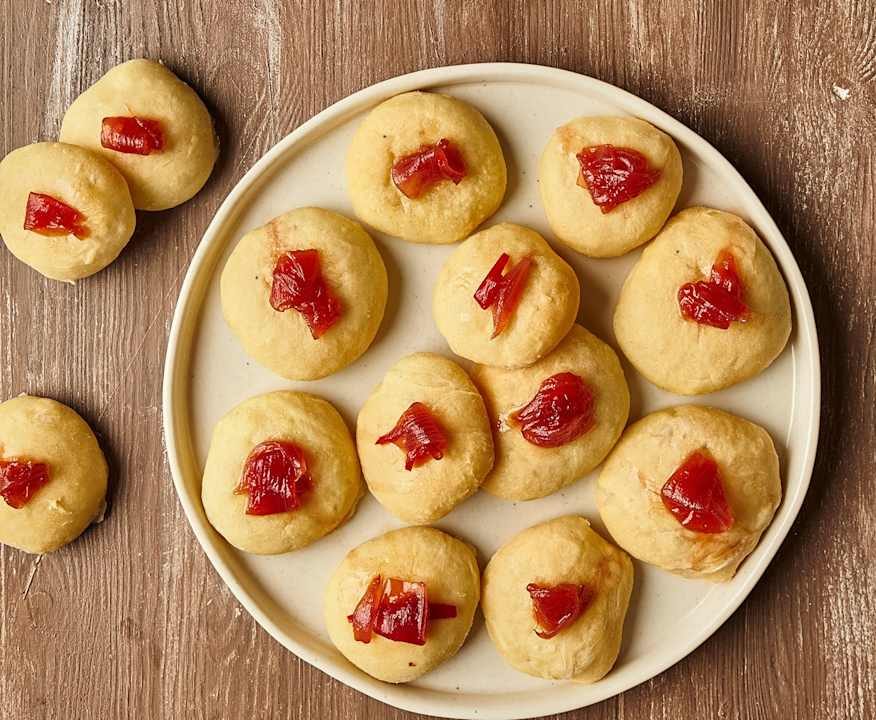 Focaccine con cipolle caramellate Protein
