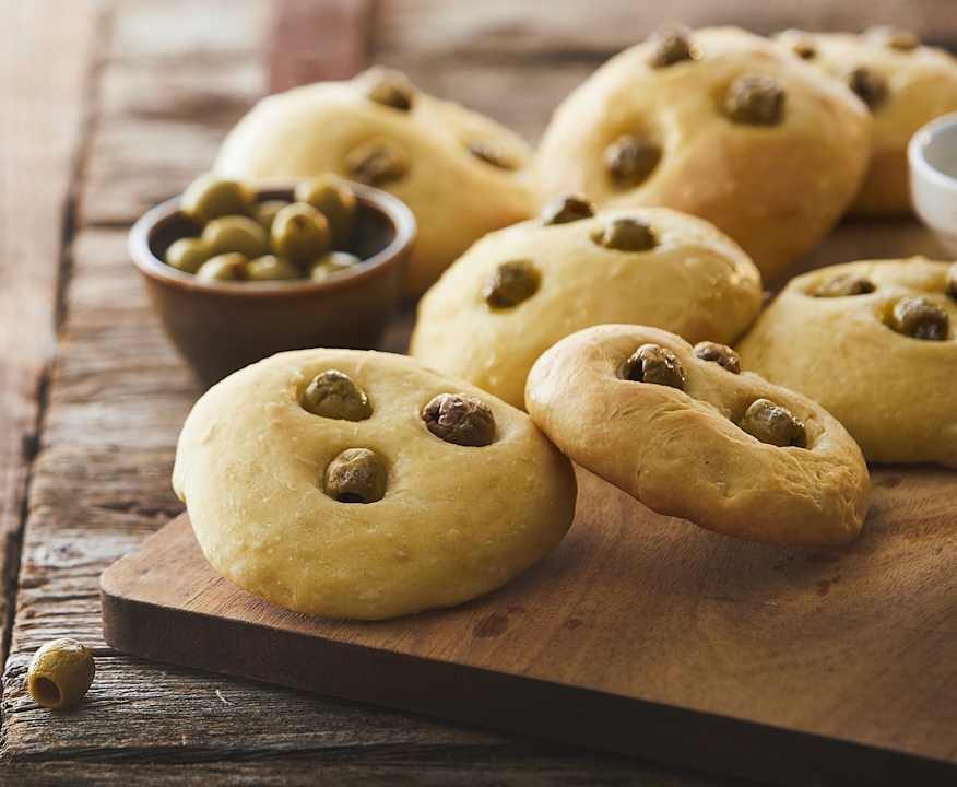 Focaccine con olive Protein