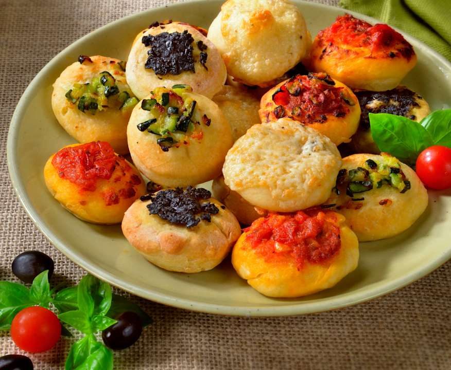 Focaccine fantasia Low Fat