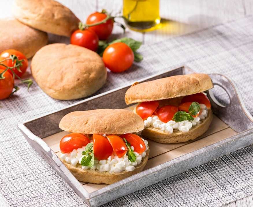 Focaccine integrali farcite Protein