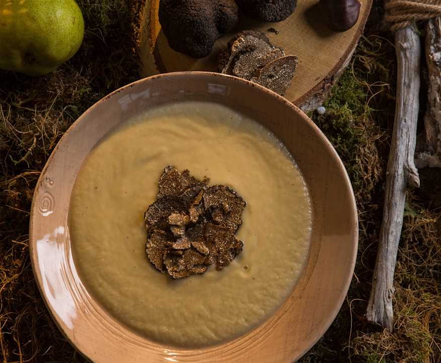 Fonduta con tartufo bianco Low Fat