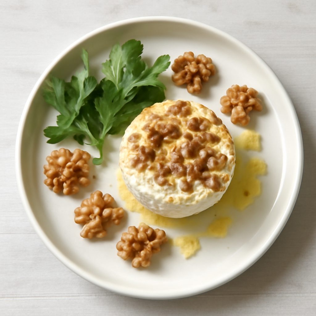 Formaggio alle noci proteico low-carb