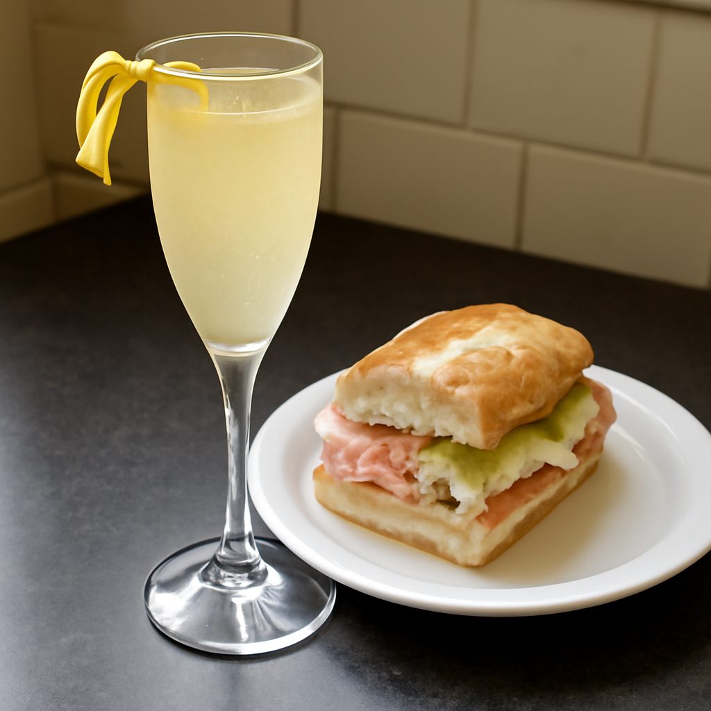 Cocktail French 75 Low Fat