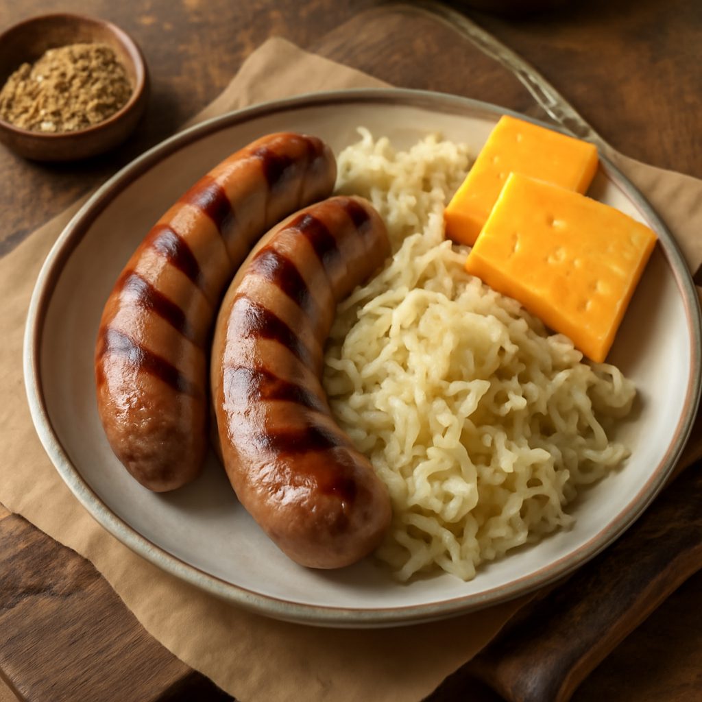 Bratwurst Fresca in Stile Wisconsin