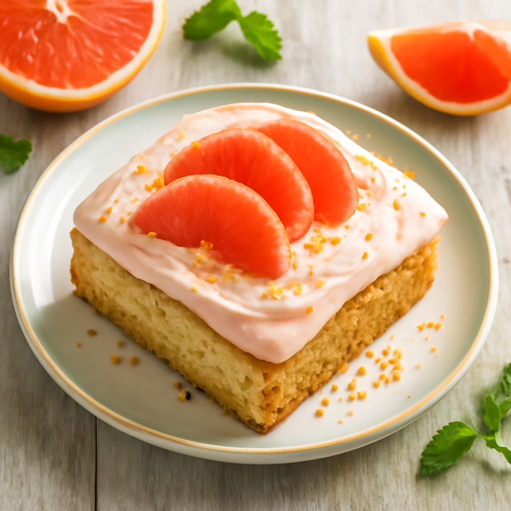 Torta di Pompelmo Fresco