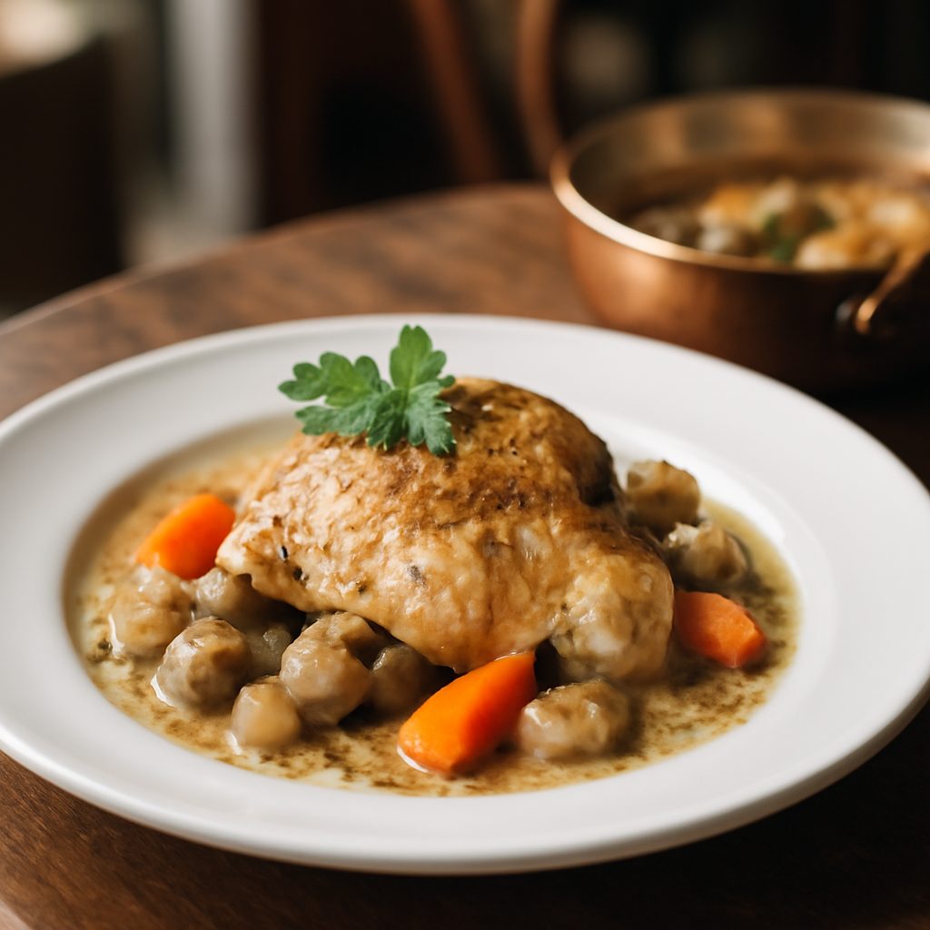 Fricassea di Pollo Francese