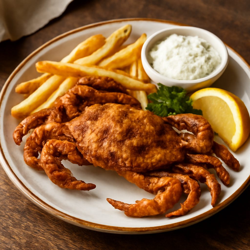 Granchio Blu Fritto